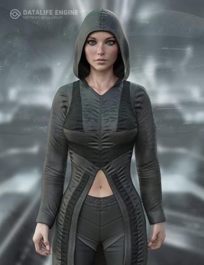 X FASHION DFORCE CYBERPUNK OUTFIT FOR GENESIS 8 FEMALE(S)