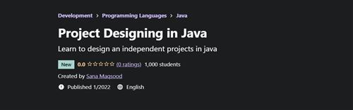Sana Maqsood - Project Designing in Java