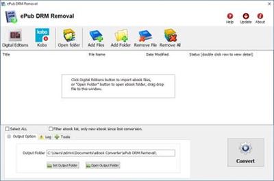 ePub DRM Removal 4.22.10112.397