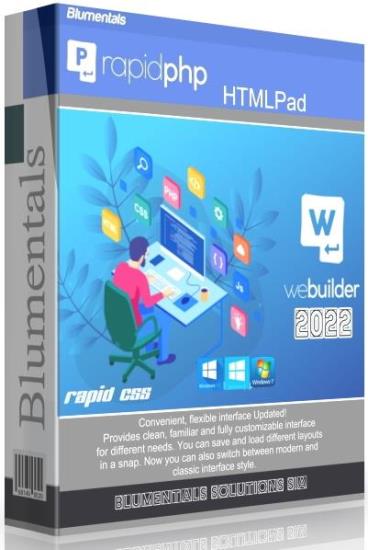 Blumentals WeBuilder / Rapid PHP / Rapid CSS / HTMLPad 2022 17.0.0.239