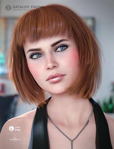 COCO HAIR FOR GENESIS 8 FEMALE(S)