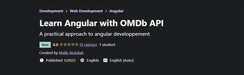 Malik Abdallah - Lean Angular with OMDb API