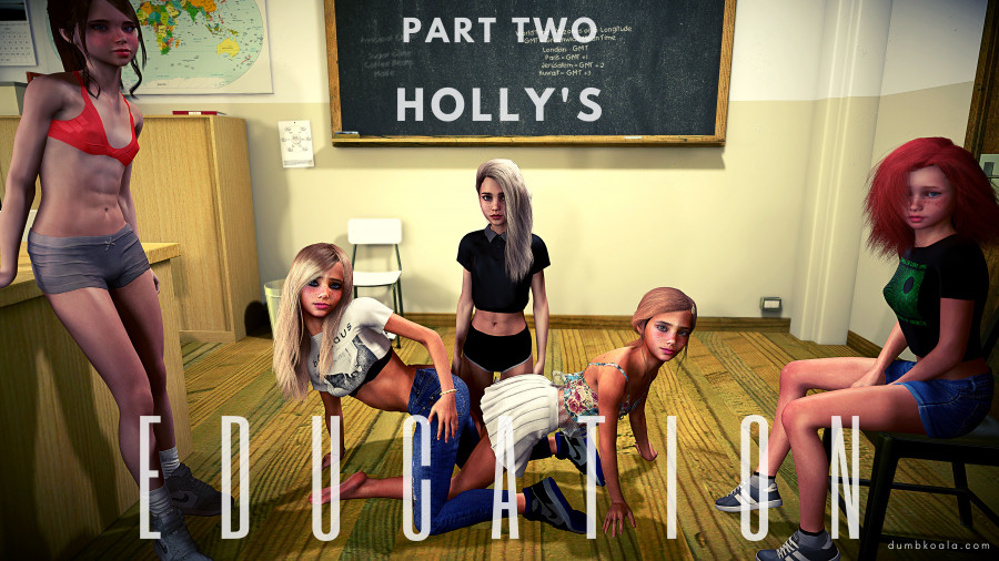 DumbKoala - Holly Education part 2 3D Porn Comic