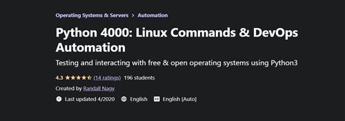 Python 4000 - Linux Commands & DevOps Automation