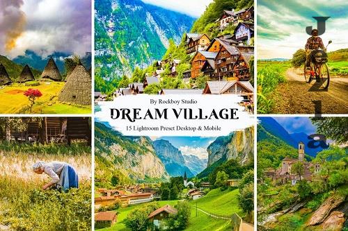 15 Dream Village Lightroom Presets