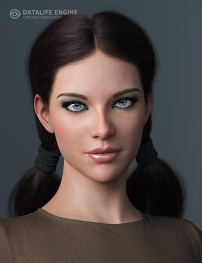 CHUNKY PIGTAILS FOR GENESIS 3 AND 8 FEMALES