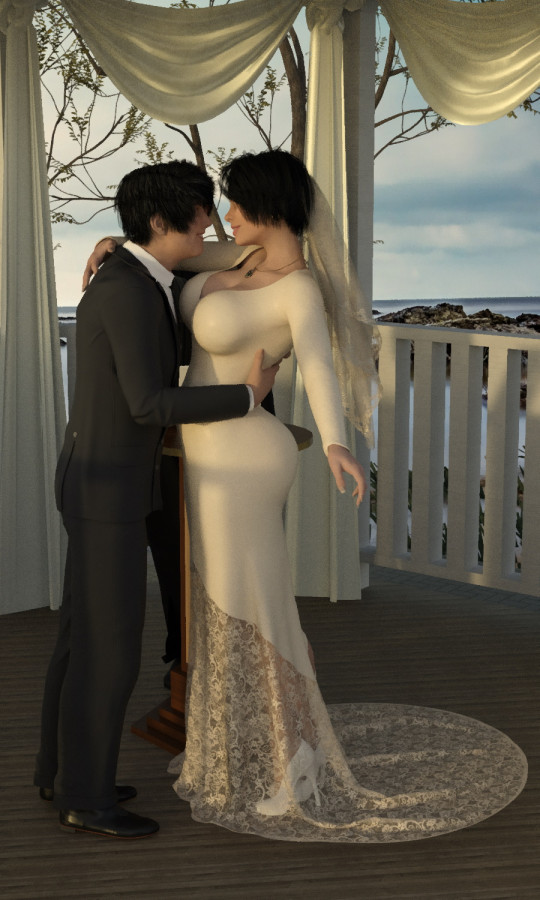 Wedding Day and Wedding Night by Karkar90 3D Porn Comic