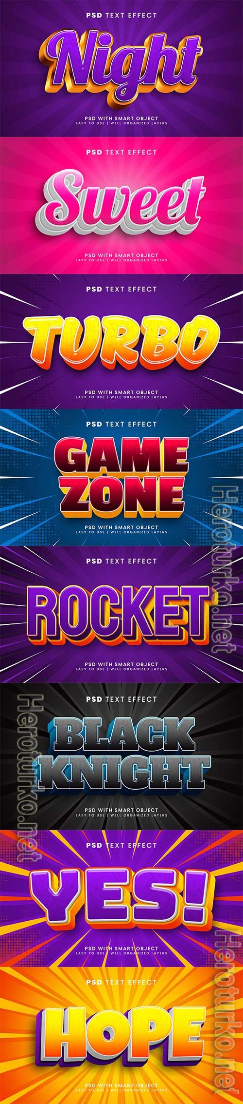 Psd text effect set vol 57 Psd text effect set vol 57