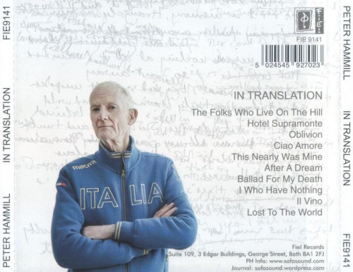 Peter Hammill - In Translation (2021)  Lossless