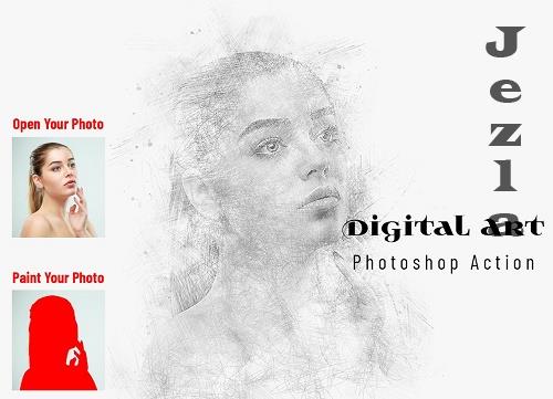 Digital Art Photoshop Action - 6868065 Digital Art Photoshop Action - 6868065
