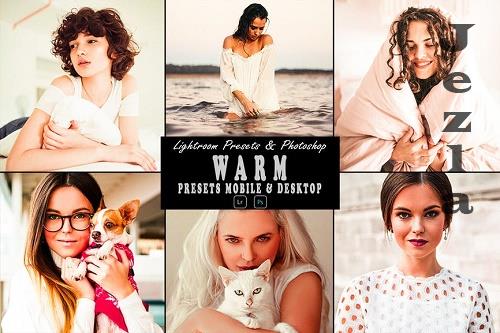 Warm Tone Photoshop Action & Lightrom Presets