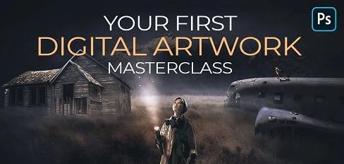 Your First Digital Artwork in Adobe Photoshop For Beginners