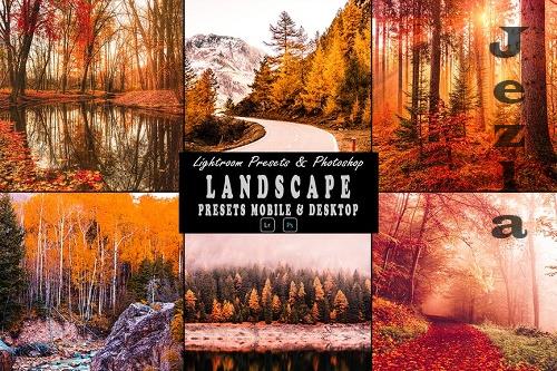 Landscape Tone Photoshop Action & Lightrom Presets