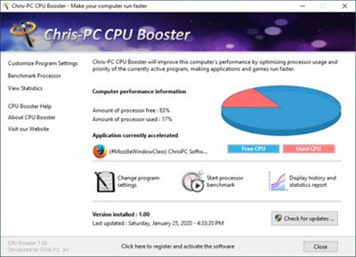 ChrisPC CPU Booster 1.24.24