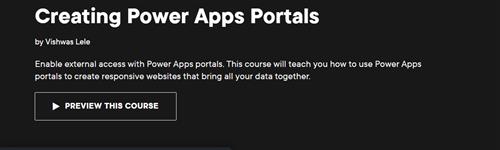 Vishwas Lele - Creating Power Apps Portals