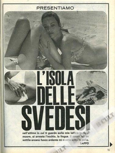 L’isola delle svedesi / Остров Шведский (Silvio Amadio, Claudia Cinematografica) [1969 г., Drama, Thriller, Erotic, TVRip]