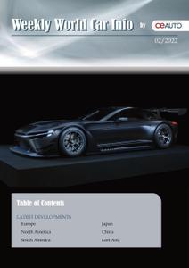 Weekly World Car Info - 15 January 2022