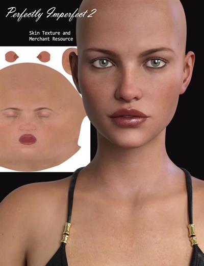 RY PERFECTLY IMPERFECT SKIN 2 AND MERCHANT RESOURCE FOR GENESIS 8 FEMALE