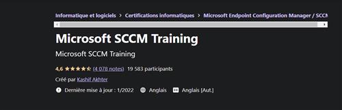 Udemy - Microsoft SCCM Training