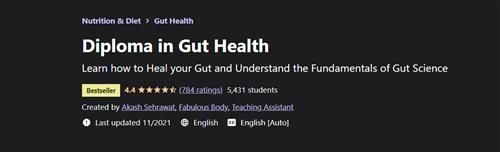 Udemy - Diploma in Gut Health