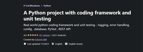 A Python Project with Coding Framework and Unit Testing 2022
