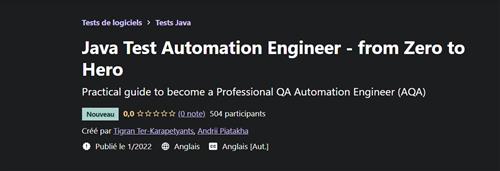 Java Test Automation Engineer From Zero to Hero
