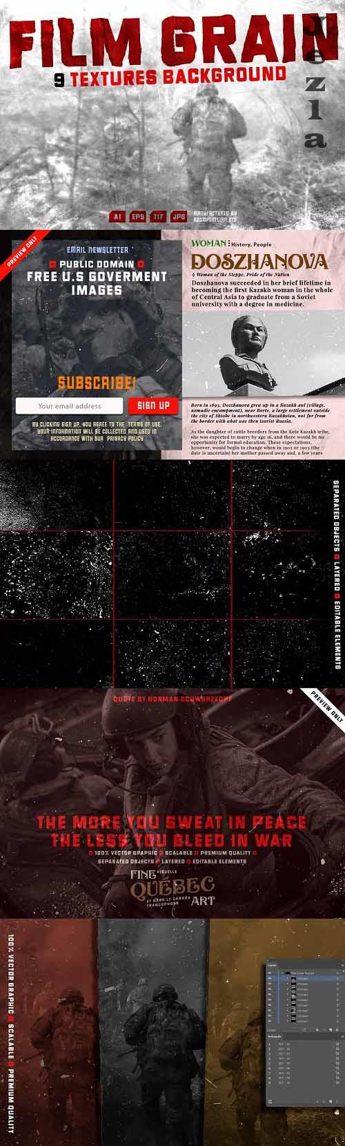 Film Grain Textures - 6866453