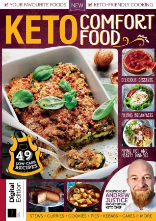Keto Diet Comfort Food – 3rd Edition, 2021
