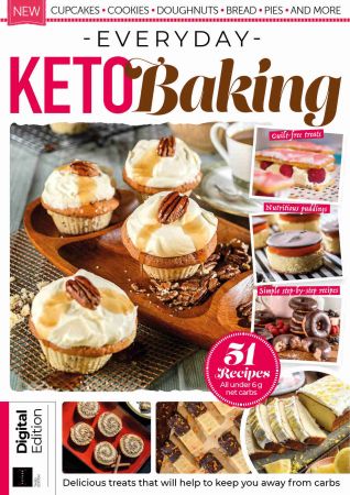Everyday Keto Baking - 3rd Edition, 2021