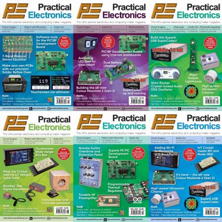 Practical Electronics - Full Year 2021 Collection