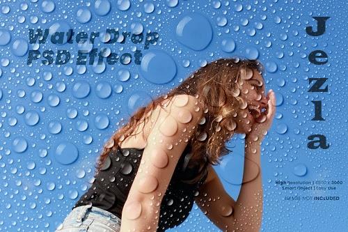 Water Drop Photo Effect