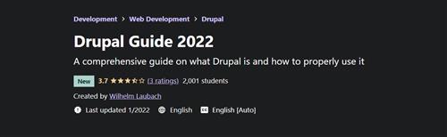 Udemy - Drupal Guide 2022