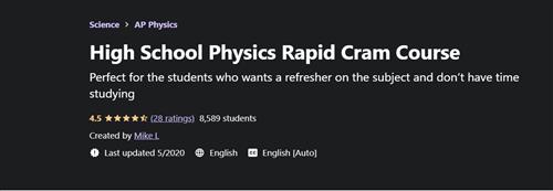 Mike L - High School Physics Rapid Cram Course