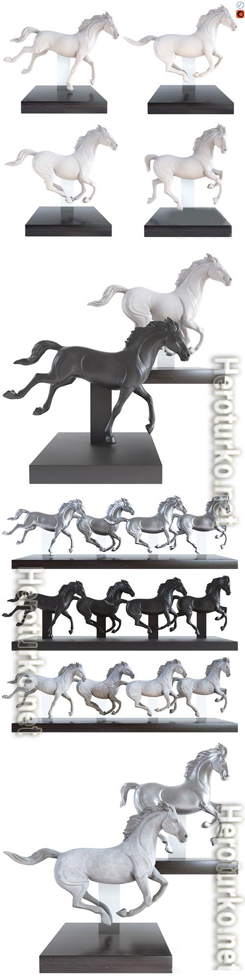 3D Models LLADRO GALLOP 3D Models LLADRO GALLOP