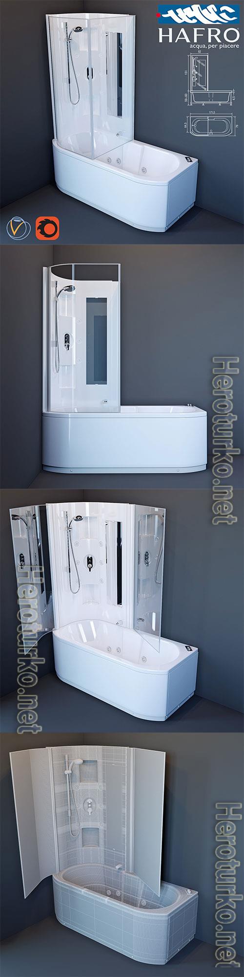 3D Models Bath Hafro Duo Box