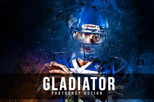 Gladiator Photoshop Action - 6800281