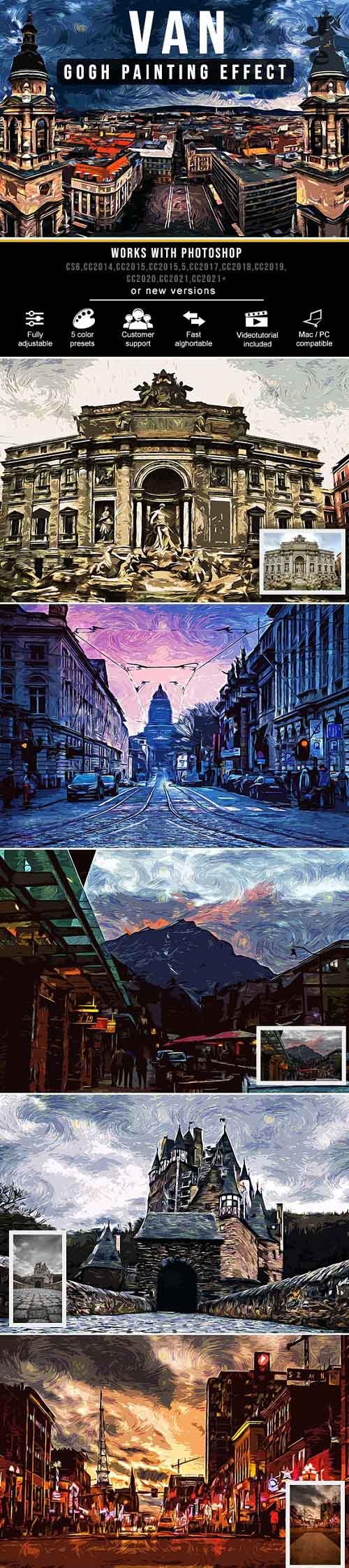 Van Gogh Painting Effect - 33940443