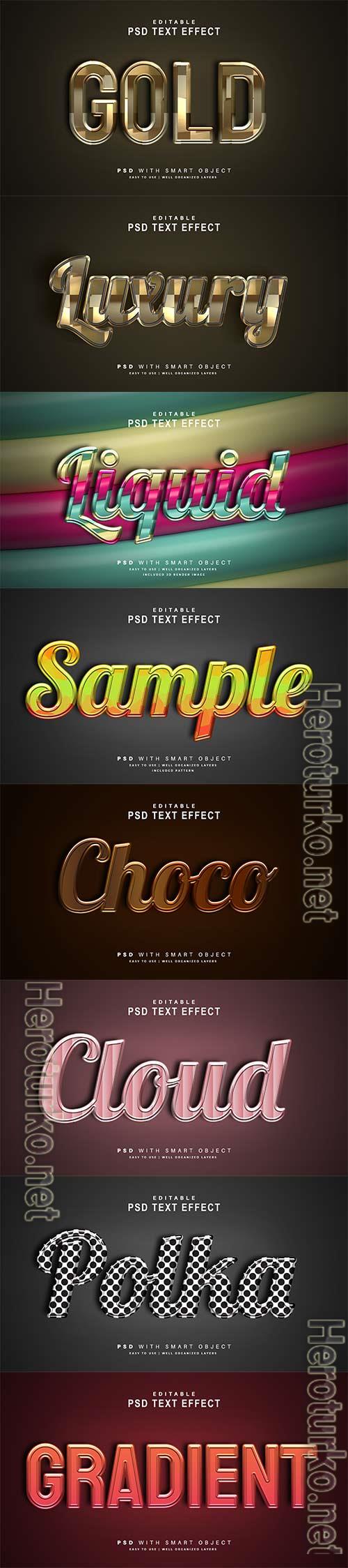 Psd text effect set vol 65 Psd text effect set vol 65