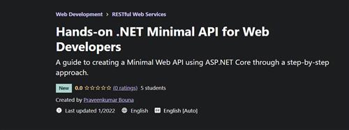 Udemy - Hands-on .NET Minimal API for Web Developers