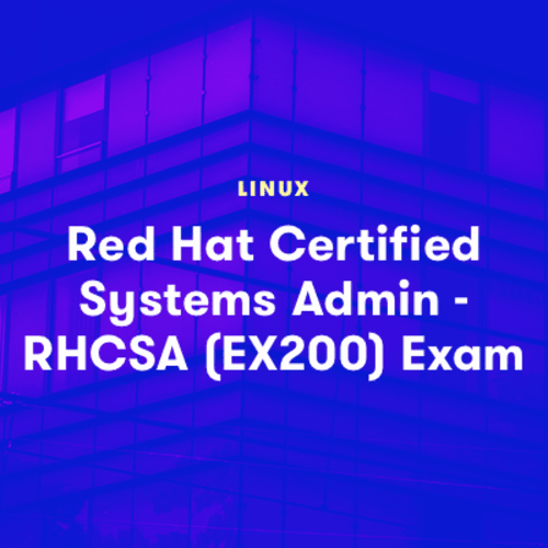 ACloudGure - Red Hat Certified System Administrator (EX200) Exam Prep (Complete with PDF and Videos) ACloudGure - Red Hat Certified System Administrator (EX200) Exam Prep (Complete with PDF and Videos)