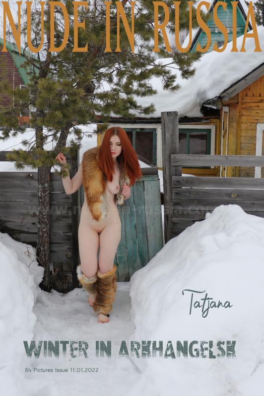 [Nude-in-russia.com] 2022-01-11 Tatjana E - Winter in Arkhangelsk [Exhibitionism] [2700*1800, 85]