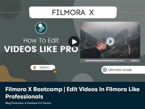 Filmora X Bootcamp - Edit Videos In Filmora Like Professionals