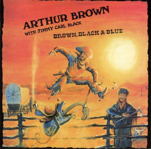 Arthur Brown with Jimmy Carl Black - Brown, Black & Blue (1988) [lossless]