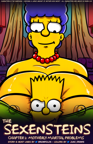Brompolos - Juni_Draws - The Sexensteins (Simpsons)