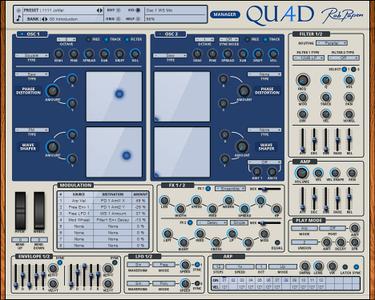 Rob Papen Quad v1.0.1c macOS