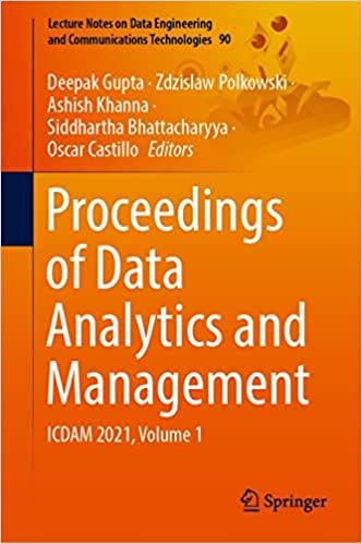 Proceedings of Data Analytics and Management ICDAM 2021, Volume 1