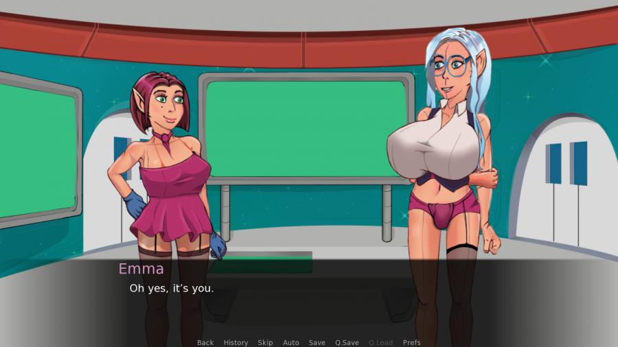 E Space Demo by Witchyummy Porn Game