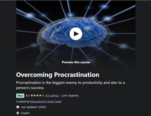 Management Study Guide - Overcoming Procrastination