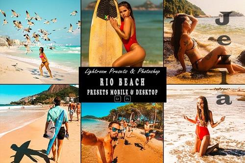 Rio Beach Tone Photoshop Action & Lightrom Presets