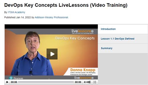 Donna Knapp - DevOps Key Concepts LiveLessons (Video Training)